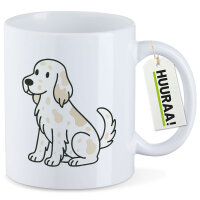 Kaffeetasse English Setter Comic Setti 330ml