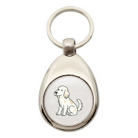 Schlüsselanhänger English Setter Comic Setti