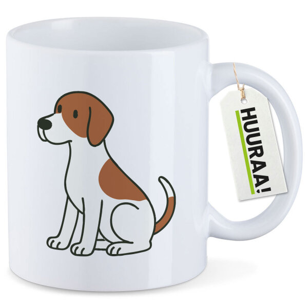 Kaffeetasse Pointer Comic Pointy 330ml