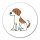 Aufkleber Pointer Comic Pointy 10cm Sticker