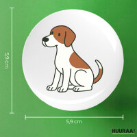 Button Pointer Comic Pointy rund