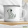 Emaille Tasse Dalmatiner Comic Dotti 300ml Vintage Emaille Becher