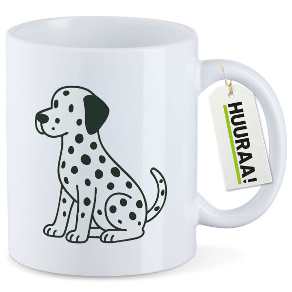Kaffeetasse Dalmatiner Comic Dotti 330ml