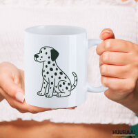 Kaffeetasse Dalmatiner Comic Dotti 330ml