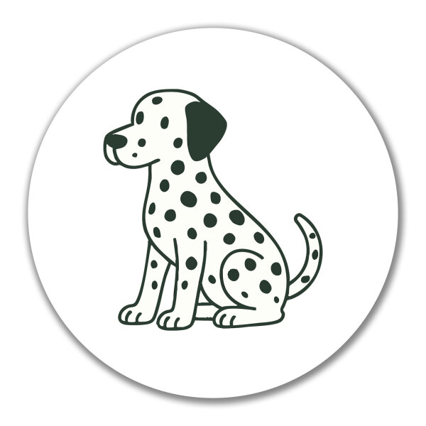 Aufkleber Dalmatiner Comic Dotti 10cm Sticker