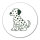 Aufkleber Dalmatiner Comic Dotti 10cm Sticker