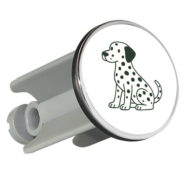 Waschbeckenstöpsel Dalmatiner Comic Dotti 4cm Abflussstopfen