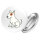 Button Bullterrier Comic Bulli rund