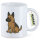 Kaffeetasse Malinois Comic Malis 330ml