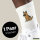 Unisex Socken Malinois Comic Malis Größe 37/46 White Motiv Tennissocken