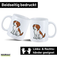 Kaffeetasse Kooikerhondje Comic Kooikie 330ml