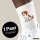 Unisex Socken Kooikerhondje Comic Kooikie Größe 37/46 White Motiv Tennissocken