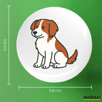 Button Kooikerhondje Comic Kooikie