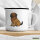 Emaille Tasse Leonberger Comic Leo 300ml Vintage Emaille Becher