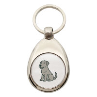 Schlüsselanhänger Irish Wolfhound Comic Wolfi