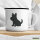Emaille Tasse Scottish Terrier Comic Scottie 300ml Vintage Emaille Becher