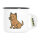 Emaille Tasse Cairn Terrier Comic Cairni 300ml Vintage Emaille Becher