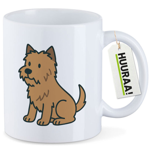 Kaffeetasse Cairn Terrier Comic Cairni 330ml