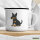 Emaille Tasse Manchester Terrier Comic Manny 300ml Vintage Emaille Becher