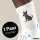 Unisex Socken Manchester Terrier Comic Manny Baumwolle