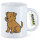 Kaffeetasse Norfolk Terrier Comic Norfi 330ml
