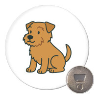 Magnet Norfolk Terrier Comic Norfi 59mm...