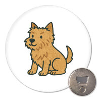 Magnet Norwich Terrier Comic Nori 59mm...