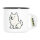 Emaille Tasse American Eskimo Dog Comic Eskie 300ml Vintage Emaille Becher