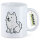 Kaffeetasse American Eskimo Dog Comic Eskie 330ml