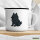 Emaille Tasse Schipperke Comic Schippi 300ml Vintage Emaille Becher