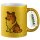 Glitzertasse Collie Comic Colli 330ml