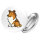 Button Collie Comic Colli rund