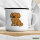 Emaille Tasse Tibet Spaniel Comic Tibbie 300ml Vintage Emaille Becher