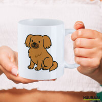 Kaffeetasse Tibet Spaniel Comic Tibbie 330ml