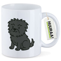 Kaffeetasse Affenpinscher Comic Affi 330ml