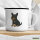 Emaille Tasse Zwergpinscher Comic Zwergi 300ml Vintage Emaille Becher