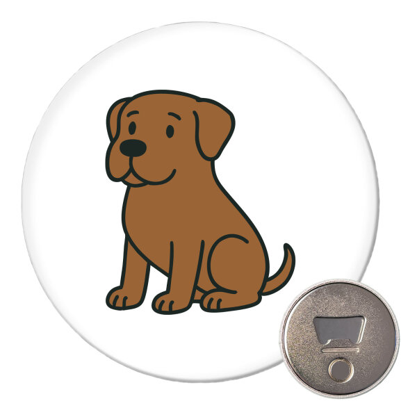 Magnet Boerboel Comic Boeri 59mm Kühlschrankmagnet