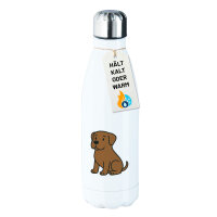 Edelstahl-Trinkflasche Boerboel Comic Boeri 500ml...