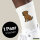 Unisex Socken Boerboel Comic Boeri Größe 37/46 White Motiv Tennissocken