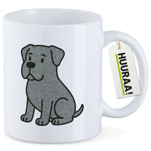 Kaffeetasse Cane Corso Comic Corsi 330ml