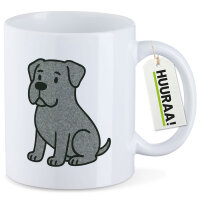 Kaffeetasse Cane Corso Comic Corsi 330ml