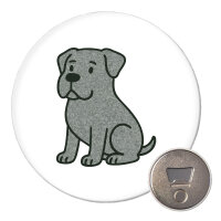 Magnet Cane Corso Comic Corsi 59mm Kühlschrankmagnet