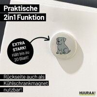 Magnet Cane Corso Comic Corsi 59mm Kühlschrankmagnet