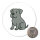 Magnet Cane Corso Comic Corsi 59mm Kühlschrankmagnet