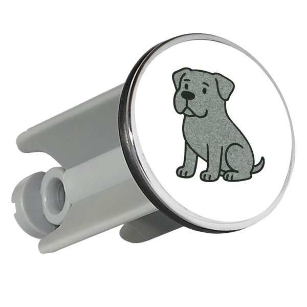 Waschbeckenstöpsel Cane Corso Comic Corsi 4cm Abflussstopfen