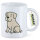 Kaffeetasse Mastiff Comic Masti 330ml