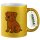 Glitzertasse Bordeauxdogge Comic Bordeauxi 330ml