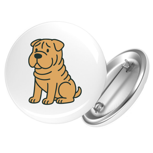 Button Shar Pei Comic PeiPei