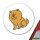 Aufkleber Chow-Chow Comic Chowie 10cm Sticker
