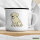 Emaille Tasse Kuvasz Comic Kuvi 300ml Vintage Emaille Becher